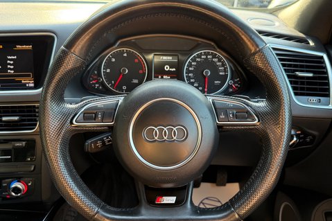 Audi Q5 TDI QUATTRO S LINE PLUS -£7K EXTRAS -PAN ROOF -B&O -MEM SEATS -KEYLESS -CAM 10