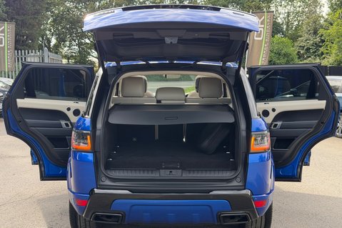 Land Rover Range Rover Sport AUTOBIOGRAPHY DYNAMIC - SVO PREMIUM PALLETTE BLUE -SLIDING PAN ROOF 19