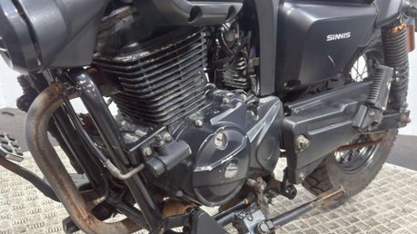 Sinnis Hoodlum 125 ZS 2019 5K RUNNING PROJECT BIKE CRUISER 125CC LEARNER BIKE 14