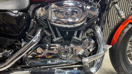 Harley-Davidson Sportster 1200 XL1200C 2011 ONLY 7K NEW MOT CUSTOM CRUISER BIKE 13