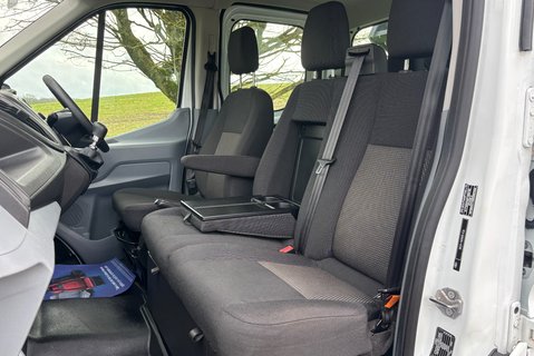 Ford Transit 350 Drw L3 130 ps Crew Cab Tipper - Air Con - Ex MOD 3
