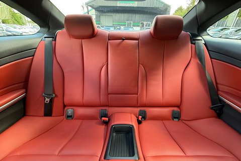 BMW 4 Series 435D XDRIVE M SPORT -ADAPTIVE SUSPENSION -CORAL RED LEATHER  56
