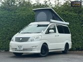 Toyota Alphard Camper|2 Berth|2 Belts|Solar|Kitchen|Vanlux 1