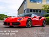 Ferrari 488 GTB OVER 80K IN EXTRAS. ROSSO F1 2007. BLACK ROOF. CARBON INT & EXT. LIFT. JBL.