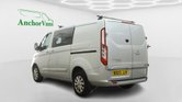 Ford Transit Custom Crew Cab AUTO SWB L1H1 Low Roof Limited 320 Air Con Alloys Sensors Cam EURO 6