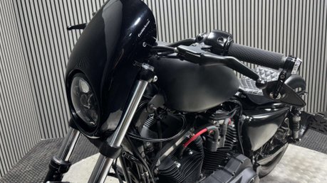 Harley-Davidson Sportster 883 XL883N IRON 2013 LONG MOT STAGE 1 CRUISER BIKE A2 7