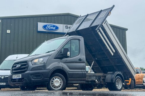 Ford Transit Tipper MWB L2 Leader 350 Tow Bar EURO 6 NO VAT