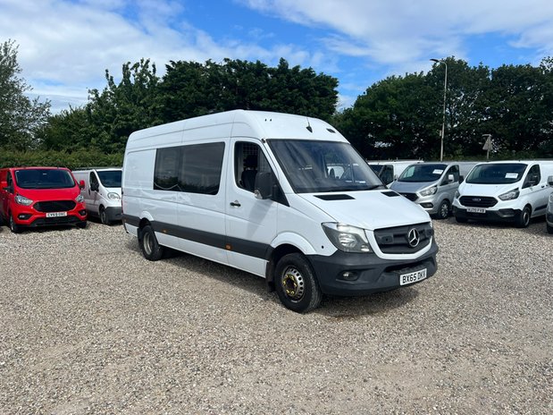 Mercedes-Benz Sprinter MWB L2H1 Low Roof Ex-Police Van-Rear Seats + Racking EURO 6 NO VAT 4