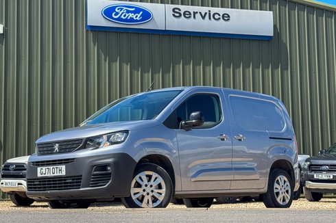 Peugeot Partner AUTO SWB L1H1 Low Roof Asphalt Air Con Alloys Sensors Cam EURO 6 NO VAT