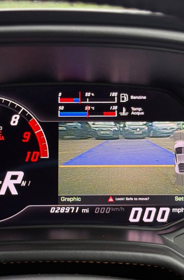 Lamborghini Huracan LP 610-4 - REVERSE CAMERA - FRONT LIFT - TRANSPARENT BONNET 