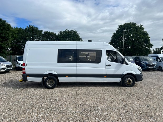 Mercedes-Benz Sprinter MWB L2H1 Low Roof Ex-Police Van-Rear Seats + Racking EURO 6 NO VAT 5