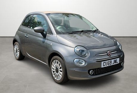 Fiat 500 1.2 Lounge 2dr Dualogic Convertible