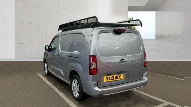 Peugeot Partner LWB L2H1 Low Roof Asphalt Air Con Alloys Cam Sensors EURO 6 NO VAT 6