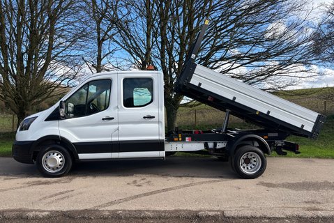 Ford Transit 350 Drw L3 130 ps Crew Cab Tipper - Tow Axle 6
