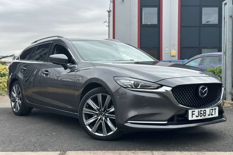 Mazda 6 2.2 SKYACTIV-D Sport Nav+ Tourer 5dr Diesel Manual Euro 6 (s/s) (184 ps)