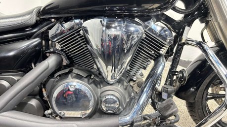 Yamaha XVS MIDNIGHT STAR 2013 29K MOT SERVICED PANNIERS CRUISER BIKE 950CC 27