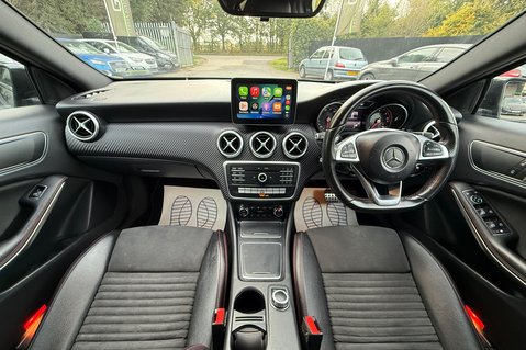 Mercedes-Benz A Class A 220 D AMG LINE -£20 ROAD TAX -APPLE CARPLAY -CAMERA -NEW MOT-FULL HISTORY 13