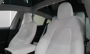 Tesla Model 3 LONG RANGE AWD White Interior Red Multi-coat Ryzen GROK AI One Owner VAT Q 13