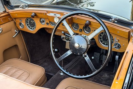 Alvis 4.3 Litre Short Chassis Concealed Drophead Coupe by Whittingham and Mitchel 12