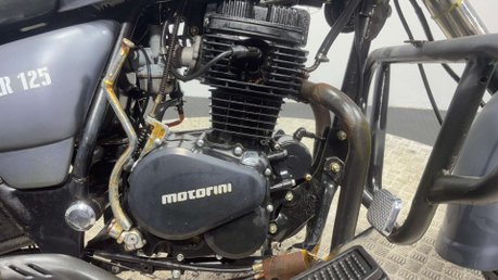 Motorini Bomber 2017 7K 1 OWNER CRUISER BIKE SPARES OR REPAIR 125CC PROJECT 27