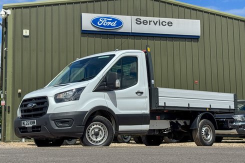 Ford Transit Tipper MWB L2 Leader 350 AIR CON Tow Bar EURO 6