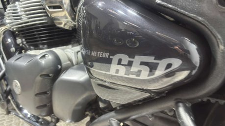 Royal Enfield Super Meteor 2024 6K 12 MONTHS MOT SUPER CLEAN BIKE CRUISER 650 A2 READY 46