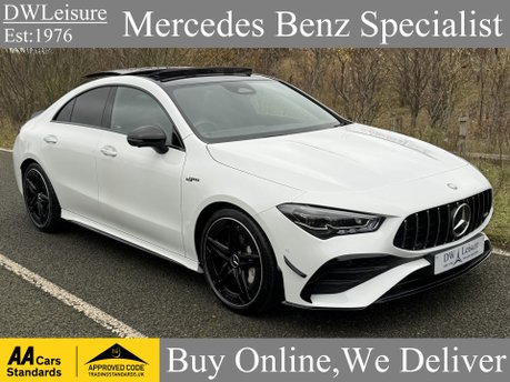 Mercedes-Benz CLA Class CLA 35 AMG 4Matic Premium Plus MHEV Petrol Auto PAN ROOF, MEMORY SEATS, NAV