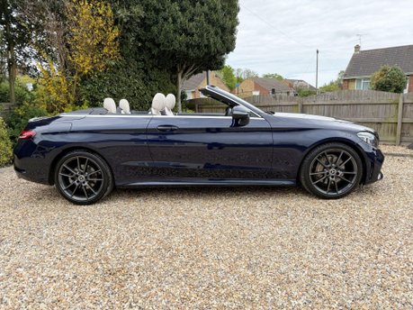 Mercedes-Benz C Class 2.0 C220d AMG Line (Premium) Cabriolet 2dr Diesel G-Tronic+ Euro 6 (s/s) (1 4