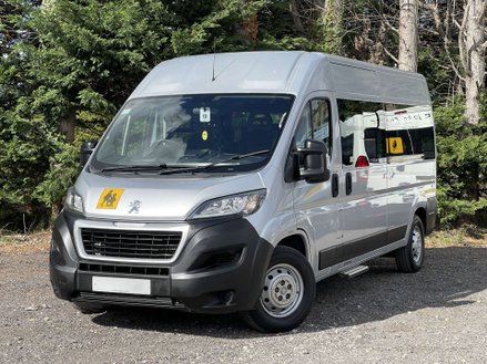 Peugeot Boxer 2.2 435 17seat Non-D1 accessible minibus CanDrive with A/C and Cruise. L3 H