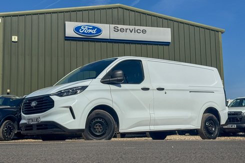 Ford Transit Custom LWB L2H1 Low Roof Trend 300 Air Con Sensors Cam EURO 6