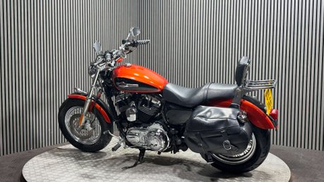 Harley-Davidson Sportster 1200 XL1200C 2011 ONLY 7K NEW MOT CUSTOM CRUISER BIKE 12