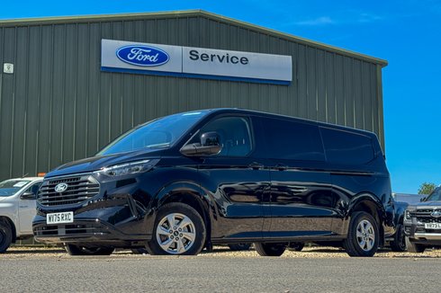Ford Transit Custom AUTO LWB L2H1 Low Roof Limited Crew Van Air Con Alloys Sensors Cam EURO 6