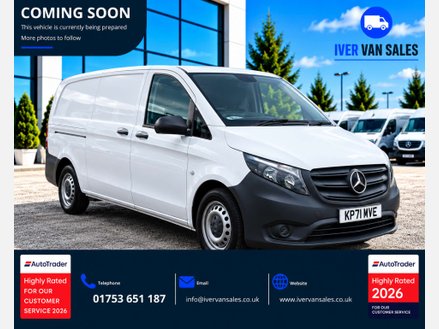 Mercedes-Benz Vito 2.0 116 CDI Progressive Panel Van 5dr Diesel G-Tronic RWD L3 Euro 6 (s/s) (