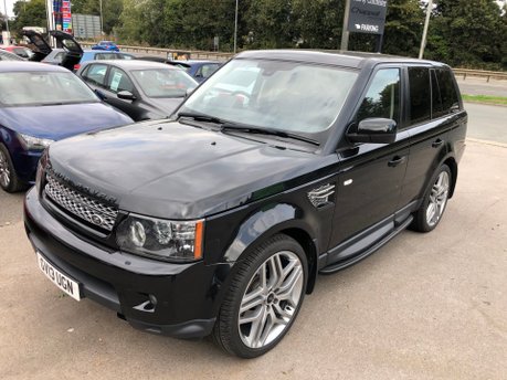 Land Rover Range Rover Sport 3.0 SDV6 HSE BLACK only 64000 miles with 9 Services. 18