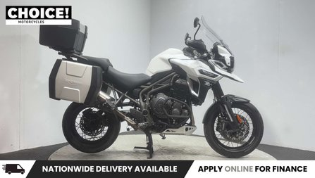 Triumph Explorer 1215 2017 XCA Adventure bike 31k full luggage fsh