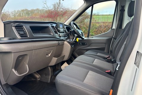 Ford Transit 350 Drw L2 130 ps Single Cab Caged Tipper - Tow Axle 16