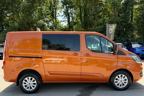Ford Transit Custom 320 LIMITED ECOBLUE DOUBLE CAB - 6 SEATER -REVERSE CAMERA -APPLE CAR PLAY 6