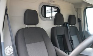 Ford Transit 350 L3 H3 P/V DRW FSH New Brakes Off Grid Solar Cassette Toilet Air Con +++ 48