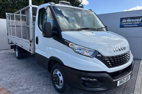 Iveco Daily 35C14 Beavertail Lawnmower Body - Large Ramp - Removable Cages