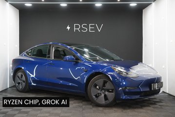 Tesla Model 3 LONG RANGE AWD Ryzen GROK AI One Owner Heat Pump Adaptive LEDs VAT Q