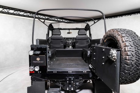 Land Rover Defender 90 TD SOFT TOP XS. MOMO WHEEL. HEATED SEATS. ALPINE STEREO. REAR BENCH SEATS. 20