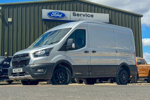 Ford Transit MWB L2H2 Medium Roof Trail 350 Air Con Alloys Sensors Cam Tow Bar EURO 6