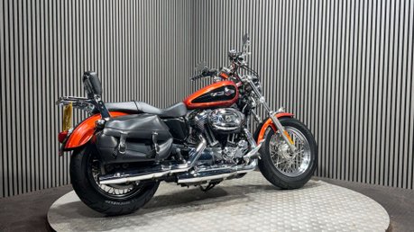 Harley-Davidson Sportster 1200 XL1200C 2011 ONLY 7K NEW MOT CUSTOM CRUISER BIKE 6