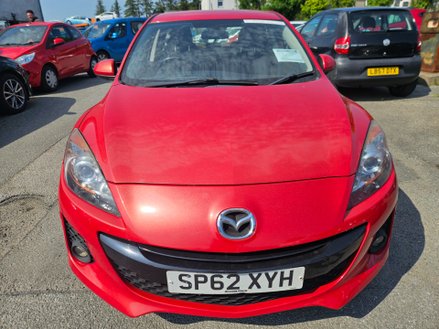 2012 MAZDA 3 TAMURA YEAR 2012 62 MILEAGE 87,900 MILES BODY TYPE HATCHBACK COLOUR RED... photo