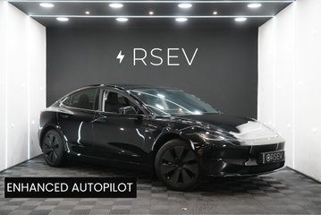 Tesla Model 3 LONG RANGE Enhanced Autopilot Navigate on Autosteer Autopark S3XY Stalks