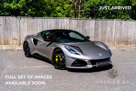 Lotus Emira V6 FIRST EDITION. FULL LSH. 6-SPEED MANUAL. BLACK PACKAGE. KEF SOUND SYSTEM 1
