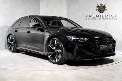 Audi RS6 Avant QUATTRO CARBON BLACK. VAT Q. WARRANTY. HEATED & COOLED SEATS. B & O.