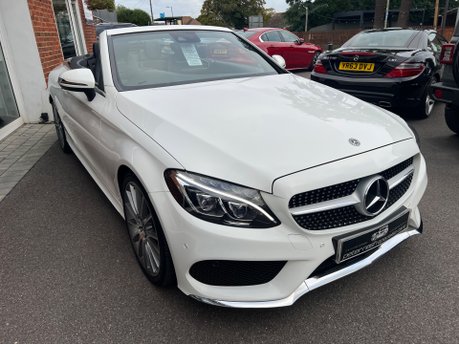 Mercedes-Benz C Class 2.1 C220d AMG Line (Premium Plus) Cabriolet 2dr Diesel G-Tronic+ Euro 6 5