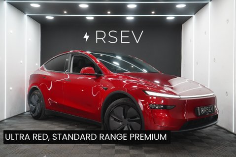 Tesla Model Y RWD Standard Range Ultra Red GROK AI Rear Screen Heated & Vented Seats VATQ 