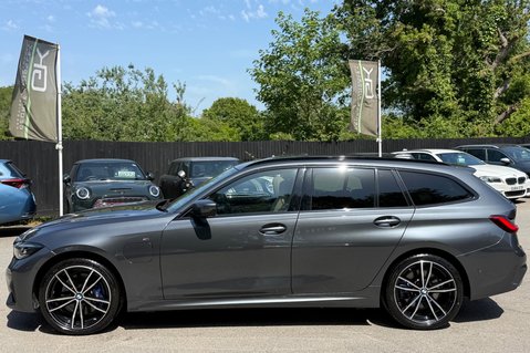 BMW 3 Series 330E M SPORT -PAN ROOF -M PRO PACK -OYSTER LEATHER -ONE OWNER -FBMWSH 10